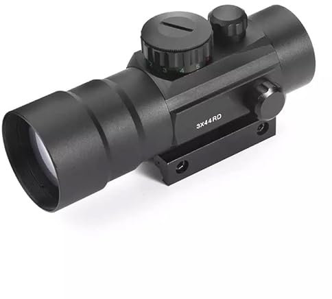Mirino 3x44RD | Mirino Red Dot/Quick Shot con ingrandimento 3X - Mirino per fucili, carabine e pistole ad aria compressa/Airsoft