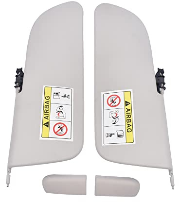 NSGMXT Left & Right Sun Visor Set 1613251480 Compatible with C3 II SC | 2009-2016