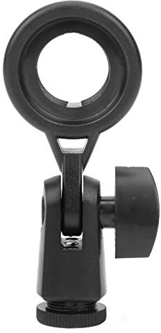 Tbest Mikrofon Halterung, Mikrofonhalterungen, Tragbarer Mikrofonhalter Anti-Vibrations Montierungs-Adapter-Socket für die von Studio für Mikrofon mit 22mm Gewinde