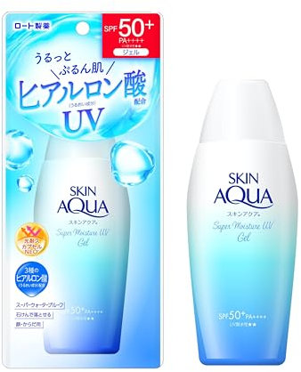 Rohto Skin AQUA UV Super Moisture Gel Sunscreen SPF50+/PA++++ 110g