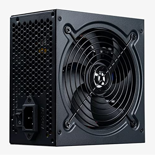 Hiditec RL550 | Fuente de Alimentación 550W | 80 Plus Bronze | Silenciosa | 550W reales con conversor DC-DC | Protecciones eléctricas completas | Ventilador 120 mm ultra silencioso
