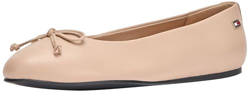 Tommy Hilfiger Kvinnors eleganta väsentliga chica balettpumpar, Rosa Misty Blush, 37 EU