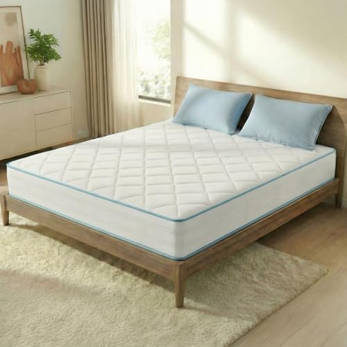 Sleephome Materasso Singolo 80x190 h 20 cm Molle Insacchettate e Memory Lite Vaniglia – Ortopedico, Sostegno Dinamico, Antiacaro Traspirante - Made in Italy