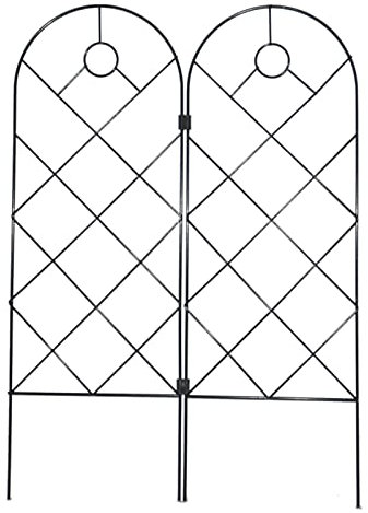 Kazuko Pflanzen-Klettergerüst | Rankgitter Metall, Garten Rankhilfe,Klettergerüst Spalier Rankgitter Kletterhilfe, für Topfpflanzen, Kletterunterstützung, Klettergitter, Blumen, Zimmerpflanze