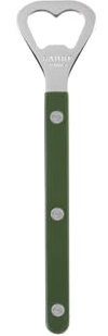 SABRE PARIS - Flaschenöffner 20cm - Bistrot - Perfekt zum Öffnen von Bierflaschen - Edelstahl & Nylon - Spülmaschinenfest - Grün