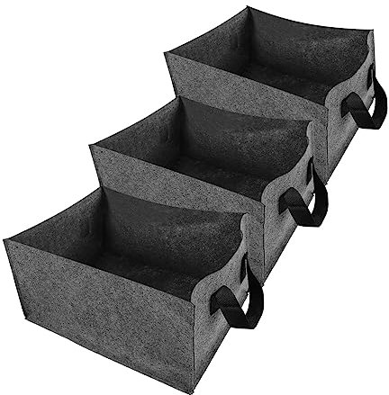 OFFSCH Sacche Da Coltivazione Traspiranti E Resistenti Per Patate Cipolle Carote Pomodori Fiori Frutta Ecc Contenitori Per Piantagione Ecologici E Reutilizzabili