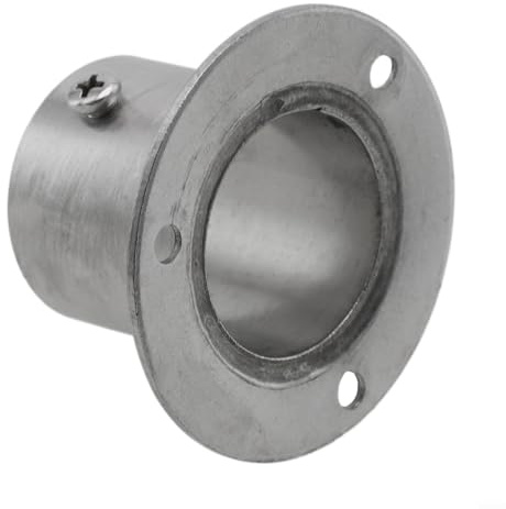 Jonikuper Flansch Edelstahl Flanschverbindung Wandanker Wandflansch Rohrmontage Halter für Rohr für den Innen- und Außenbereich mit Schraubverschluss Funktion (25 mm)