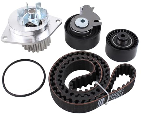 Zahnriemensatz Rollen Wasserpumpe Zahnriemen Spannrolle Umlenkrolle | für C4 C3 C2 Xsara Picasso C-Elysee Berlingo 1007 206 CC 207 208 301 307 SW 308 Partner Tepee 1.6
