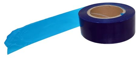 Gogogmee Ruban Adhésif à Haute Adhérence pour Voiture Bande de Protection de Jante en PE Bleu Protège Jantes et Moyeu Voiture Anti-Rayures