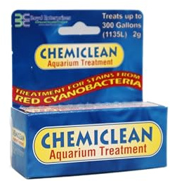 Boyd Chemiclean 2g Treats up to 300 Gallons - Effective Cyanobacteria Chemi-Clean for Marine & Freshwater Aquariums, Safe for Fish, Corals & Invertebrates