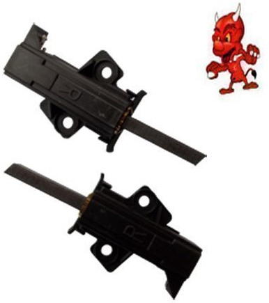 Kohlebürsten Motorkohlen Kohlestifte passend für Siemens SIWAMAT XLM 1261, XLM 1262, XLM 1263