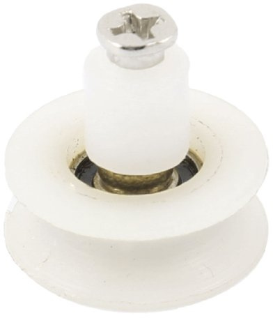 sourcing map Shower Door Rollers Runners Wheels V Grooved Replacements