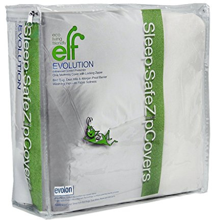 Evolon Mattress Protector | Zippered Mattress Encasement | Sleep Safe ZipCover 15 Full