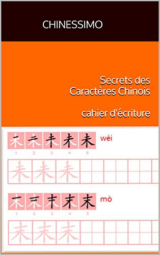 Secrets des Caractères Chinois: Cahier d'écriture