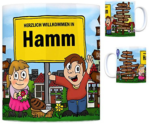 trendaffe - Herzlich Willkommen in Hamm (Westfalen) Kaffeebecher