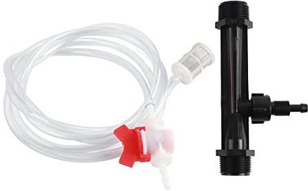 Venturi Fertilizantes, Riego Venturi Fertilizantes Inyectores Device Filter Kit Tube, con el Interruptor de Control de Flujo y Filtro Kit, para el Jardín de Riego Agrícola