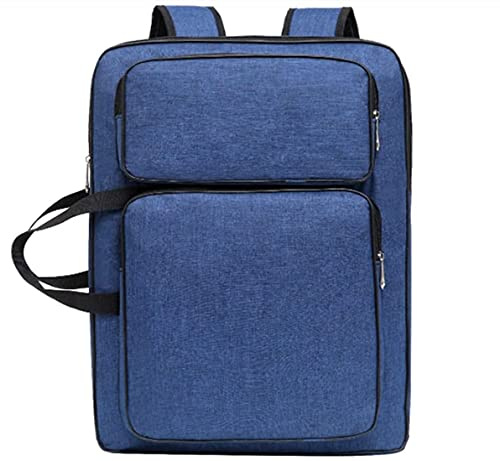 Zeichentasche A3 Transporttasche für Zeichenplatten 46x34cm Zeichenplattentasche Wasserdicht Zeichenmappe Kinder Künstlermappe 8K Zeichenbrett Transportmappe Verstellbar Tragetasche Künstler Malerei
