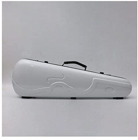 Wunderschöner 4/4 Full Size Violin Case Carbon Fiber Hard Box Protect Carry Violin Cases Fachmann Geigenkoffer (Color : 02)