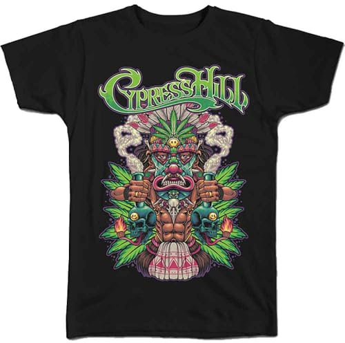 Cypress Hill T Shirt Tiki Time Official Unisex Black XXL