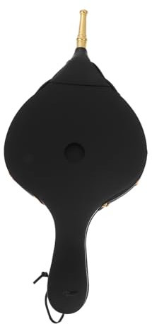 Holibanna 1pezzi Ventilatore Manuale Per Barbecue Con Tubo Dorato Soffiatore Per Focolare e Grigliate All Aperto Strumento Pratico e Riutilizzabile Per Accendere Facile Da Usare e Resistente