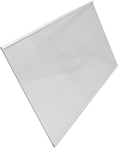 sparefixd Para estante de cristal HISENSE y ribete blanco de 47,5 x 28,8 cm para frigorífico y congelador