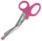 Tuff Cut - Tijeras de vendaje para primeros auxilios, EMT, trauma, paramédicos, emergencia, hogar, seguridad, tamaño de bolsillo, tijeras de enfermería, ideas de regalo, color rosa, 16 cm PTL ®