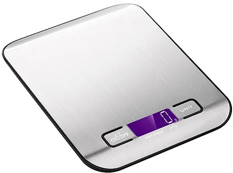 PRETYZOOM kitchen scale Küchenwaage digiwaage silve präzisionswaage digitalwaage feinwaage briefwaagen Taschenwaage Lebensmittelwaage digital elektronisch Gramm-
