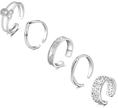 Briana Williams tåringar justerbar knoge finger fot knut gemensam ring vintage för kvinnor smycken, Rostfritt stål