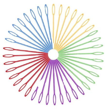 LQIOACU aghi per cucire a mano,ago da lana,aghi per perline,cucito per bambini,100, sicuro e affidabile, per progetti artigianali fai da te, creazione di regali, cucito, punto croce