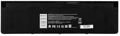 WLTree 7.4V 45Wh WD52H GVD76 VFV59 Batería para DELL Latitude 12 7000 E7240 E7250 Ultrabook KWFFN J31N7 F3G33 HJ8KP W57CV WG6RP 9C26T J31N7 NCVF0 YDN87 HJ8KP JN0J1 451-BBFX 451-BBFW Battery