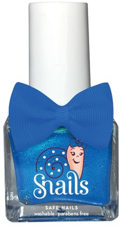 Snails 510445 Nagellack Blue Sky, auf Wasserbasis, abwaschbar, unbedenklich, vegan