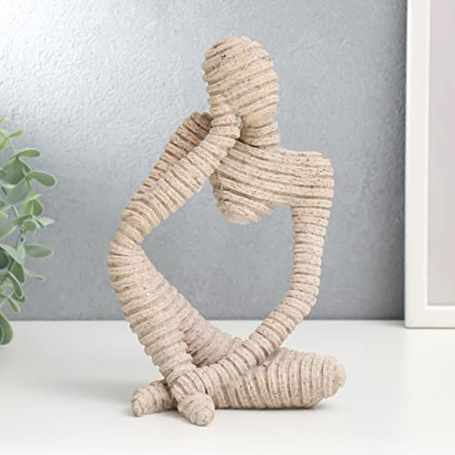 Statue Denker Figur Ästhetische Regal Dekor Skulpturen Moderne Wohnkultur Kleine Figuren Skulptur Dekorative Statue