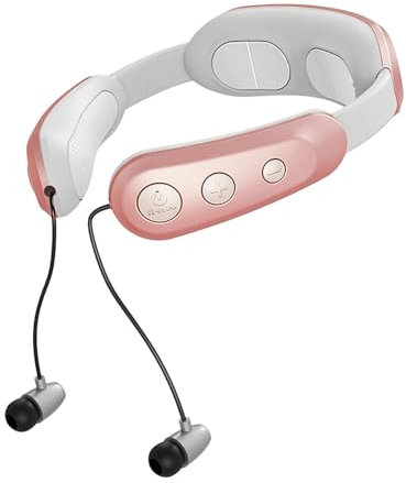 Massaggiatore elettrico per muscoli massaggiatore elettrico per collo | Massaggiatore multifunzionale per rilassamento del collo allevia la tensione del collo - Massaggiatore per collo senza fili