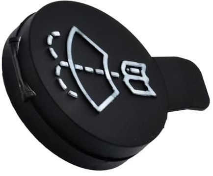 BBWUQIU Washer Fluid Cap Windshield Compatible With Vauxhall For Meriva B 2010- For MOKKA 2013- For INSIGNIA 2009- Windshield Wiper Fluid Reservoir Tank Bottle Cap OEM:13227300