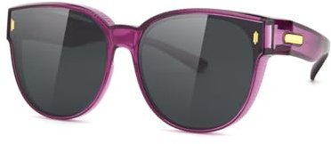 Meeloog Übergroße polarisierte Überbrillen-Sonnenbrille für Damen – Autofahr-Sonnenbrille für über der Brille MST0073