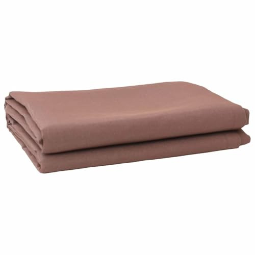 KGFHERENB Tela de repuesto para toldos, marrón, 1000 x 160 cm, resistente poliéster lona de 240 g/m², tela de toldo por metros, para balcón, jardín y terraza, protección solar duradera y tela de