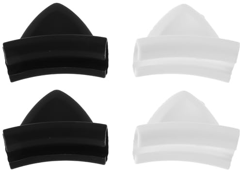 FRCOLOR 2 Pairs Detachable Cat Ear Headphone Attachments for Gaming and Cosplay Events, Silicone Material, Playful and Stylish Headset Accessories for Wireless and Wired Headsets