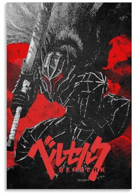 WLLKIY Berserk-Poster, Anime, klassisches Retro-Poster, dekorative Malerei, Leinwand, Wandposter und Kunstdruck, moderne Familienschlafzimmer-Dekoration, Poster, 30 x 45 cm