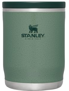 STANLEY 1913 Adventure To-Go Fiambrera Termica 0.53L - Hammertone Green | 6 Horas Caliente - 6 Horas Frío - Antifugas - Termo Comida - Apto Para Lavavajillas - Sin BPA
