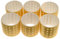 Fripac-Medis - Bigodini termici Magic, diametro: 64 mm, 6 pezzi, colore giallo