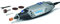 Dremel 3000 Multifunktionswerkzeug 130W, Set mit 5 Zubehörteilen, Variable Drehzal 10.000-33.000 U/min zum Schneiden, Schleifen, Gravieren, Polieren, Schärfen, Reinigen, Schnitzen, F0133000JU