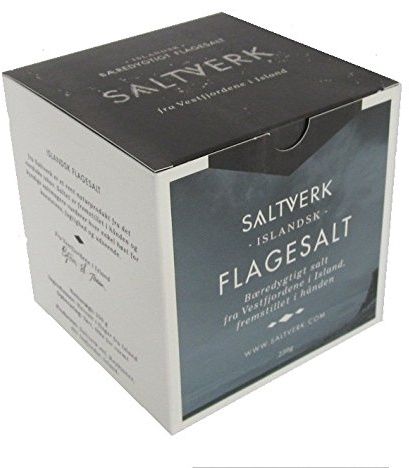 Isländisches Fjordsalz Natur Sea Salt Flakes Meersalz 250 g