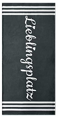 HOMELEVEL Strandtuch XXL Handtuch 90x180cm - Strandhandtuch Badetuch Strandlaken - schnelltrocknend saugfähig - Badelaken Badehandtuch - div. Farben und Motive