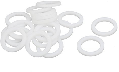 Aexit 20mmx14mmx2mm PTFE-Rundscheiben-Dichtring Weiß 20St (935aec994e042e69132230b081226198)