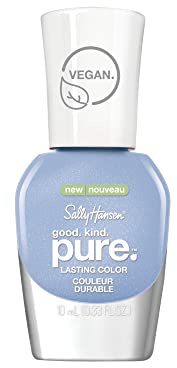 Sally Hansen Good Kind Pure Vegan Nail Polish, Crystal Blue, 10ml