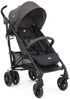 Joie brisk™ lx Buggy, leicht, flache Liegeposition, großer Korb, vorwärtsgerichtet, 5-Punkt-Gurt, Geburt bis 4 Jahre (0–22 kg) (EMBER)
