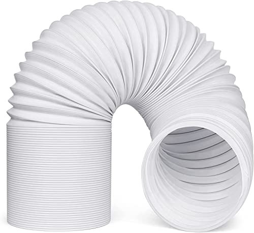 Tragbarer Klima abluftschlauch, Flexibel PVC Lüftungsschlauch gegen den Uhrzeigersinn Klimaanlagenteile, Universell Abluftschlauch Verlängerung für Klimaanlage Wäschetrockner (Ø150mm, 2 Meter)