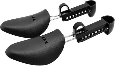1 Paia Tendiscarpe Regolabili,Plastica Alberi di Scarpe,Shaper Supporto per Gli Uomini Formato,Alberi di Scarpe di Alta Qualità,Regolabile Adulto Scarpa Albero Barella Boot Holder,Misura 39-45