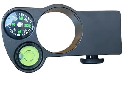 CQJJXKYC Metal Detector DATA COLLECTOR CRADLE HOLDER ATTACHMENT 32MM COMPASS POLE CLAMP METAL ALUMINUM ALLOY LEVELING Detector accessories