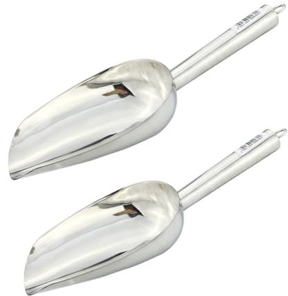 HOMOBABE 2pièces Cuillères Inoxydable pour Nourriture Animale De Outil Pratique pour Petits Animaux De Compagnie